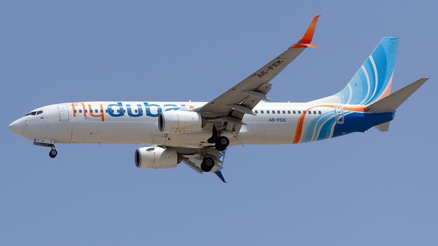 A6-FEK:Boeing 737-800:Flydubai